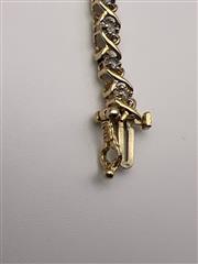 10K Diamond Tennis Bracelet 7